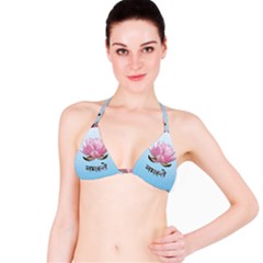 Namaste - Lotus Bikini Top by Valentinaart