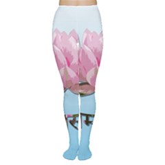 Namaste - Lotus Women s Tights by Valentinaart