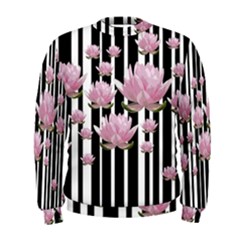 Namaste - Lotus Men s Sweatshirt by Valentinaart