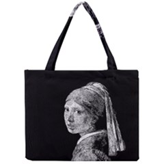 The Girl With The Pearl Earring Mini Tote Bag by Valentinaart