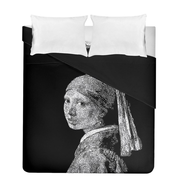 The Girl With The Pearl Earring Duvet Cover Double Side (Full/ Double Size)