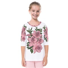 Orchid Kids  Quarter Sleeve Raglan Tee