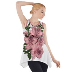 Orchid Side Drop Tank Tunic by Valentinaart