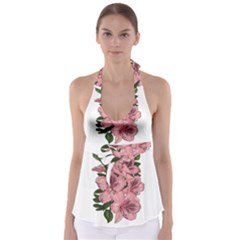 Orchid Babydoll Tankini Top by Valentinaart