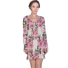 Orchid Long Sleeve Nightdress by Valentinaart