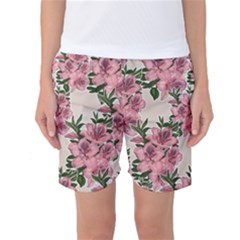 Orchid Women s Basketball Shorts by Valentinaart