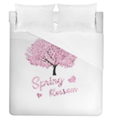 Spring Blossom  Duvet Cover (queen Size) by Valentinaart