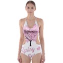 Spring blossom  Cut-Out One Piece Swimsuit View1