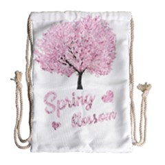 Spring Blossom  Drawstring Bag (large) by Valentinaart