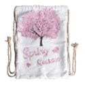 Spring blossom  Drawstring Bag (Large) View1