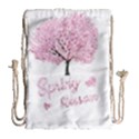 Spring blossom  Drawstring Bag (Large) View2