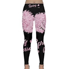 Spring Blossom  Classic Yoga Leggings by Valentinaart