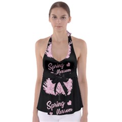 Spring Blossom  Babydoll Tankini Top by Valentinaart