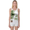 Plant mom One Piece Boyleg Swimsuit View1