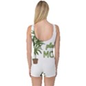 Plant mom One Piece Boyleg Swimsuit View2