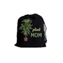 Plant mom Drawstring Pouches (Medium)  View1