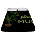 Plant mom Fitted Sheet (King Size) View1