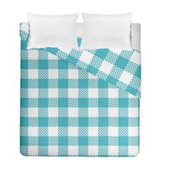 Plaid Pattern Duvet Cover Double Side (full/ Double Size) by ValentinaDesign