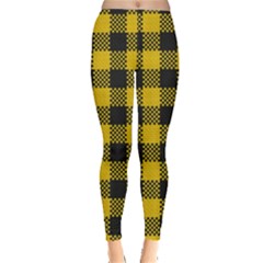 Plaid Pattern Leggings  by ValentinaDesign