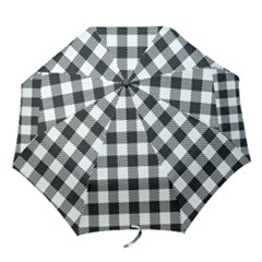 Plaid Pattern Folding Umbrellas by ValentinaDesign