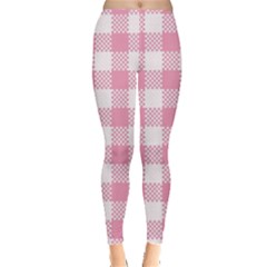 Plaid Pattern Leggings  by ValentinaDesign