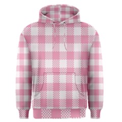 Plaid Pattern Men s Pullover Hoodie by ValentinaDesign