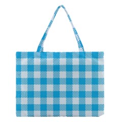 Plaid Pattern Medium Tote Bag