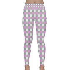 Plaid Pattern Classic Yoga Leggings by ValentinaDesign