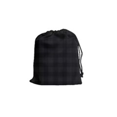 Plaid Pattern Drawstring Pouches (small) 