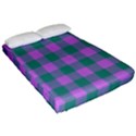 Plaid pattern Fitted Sheet (Queen Size) View2