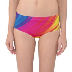 Colors Mid-waist Bikini Bottoms