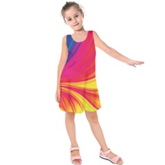 Colors Kids  Sleeveless Dress by ValentinaDesign