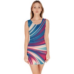 Colors Sleeveless Bodycon Dress by ValentinaDesign