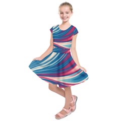 Colors Kids  Short Sleeve Dress by ValentinaDesign