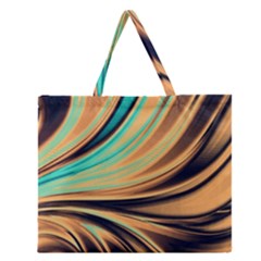 Colors Zipper Large Tote Bag by ValentinaDesign