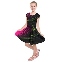 Colors Kids  Short Sleeve Dress by ValentinaDesign