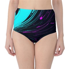 Colors High-waist Bikini Bottoms by ValentinaDesign