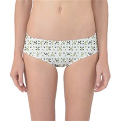 Abstract Shapes Pattern Classic Bikini Bottoms