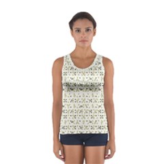 Abstract Shapes Pattern Women s Sport Tank Top 