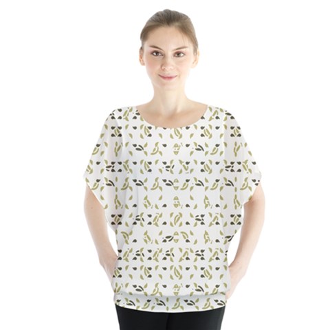 Abstract Shapes Pattern Blouse by dflcprintsclothing