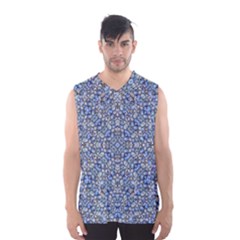 Geometric Luxury Ornate Men s Basketball Tank Top by dflcprintsclothing