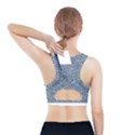 Geometric Luxury Ornate Sports Bra With Pocket View2