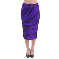 Colors Velvet Midi Pencil Skirt by ValentinaDesign