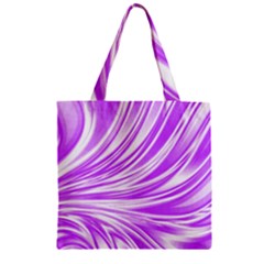 Colors Zipper Grocery Tote Bag by ValentinaDesign