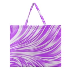 Colors Zipper Large Tote Bag by ValentinaDesign