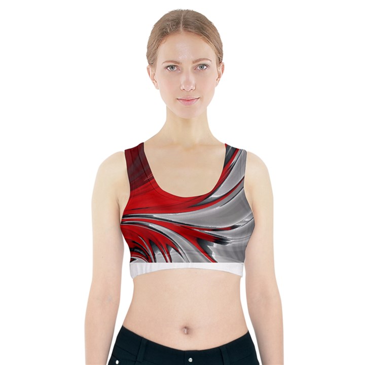 Colors Sports Bra With Pocket