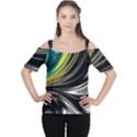 Colors Women s Cutout Shoulder Tee View1