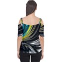 Colors Women s Cutout Shoulder Tee View2