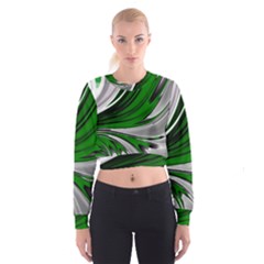 Colors Cropped Sweatshirt by ValentinaDesign