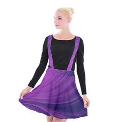 Colors Suspender Skater Skirt